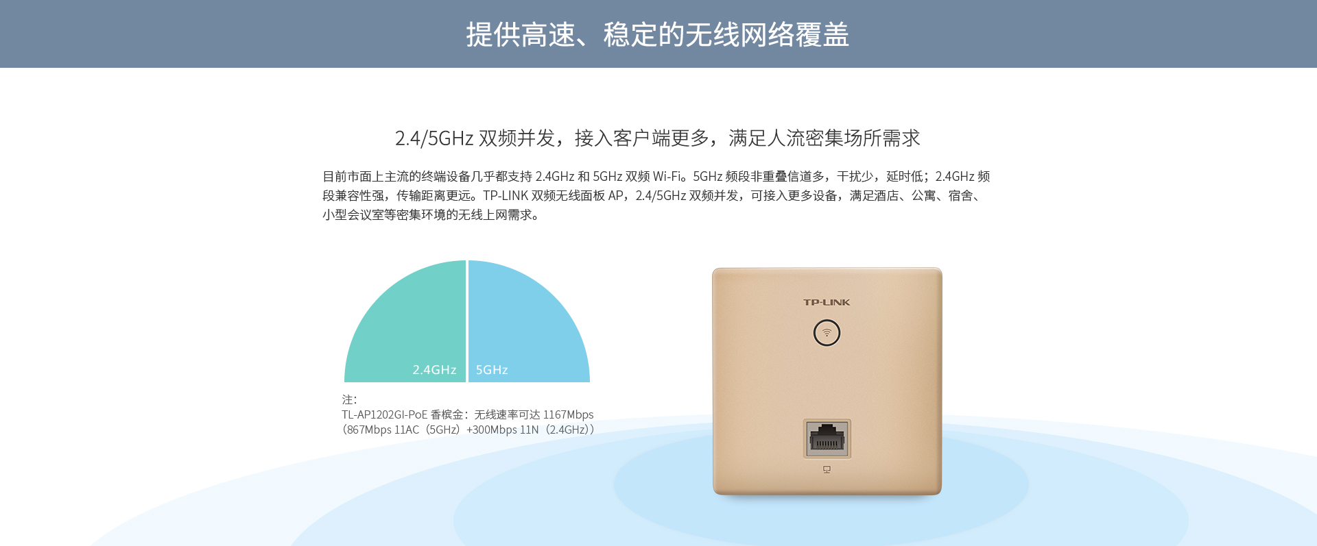 TL-AP1202GI-PoE 香槟金